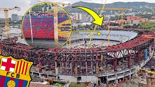 NEW Camp Nou Construction Update 8 September 2024 [upl. by Shimkus]