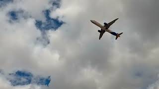 Jet2 Holidays Airbus 321 Takeoff Lanzarote [upl. by Ahseiat]