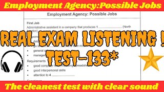 employment agency ielts listening test with answers [upl. by Haneen562]