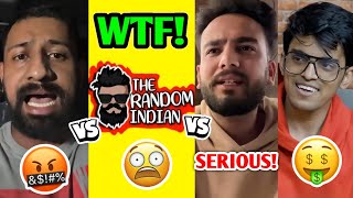 WTF SERIOUS CONTROVERSY AgainElvish Yadav Rajat Dalal Vs Randomsena 😱 Maxtern Desi Gamers [upl. by Nauqad]