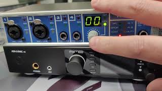 Fireface UC firmware modes [upl. by Sachi452]