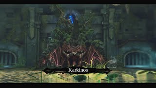 Darksiders II Deathinitive  Karkinos Boss Fight 4th MAIN Boss Deathinitive Difficulty [upl. by Ysset899]