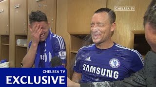 Terry and Cahill Champagne moment [upl. by Inaffets]