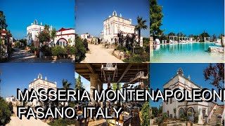 Masseria Montenapoleone Fasano Italy [upl. by Breana]