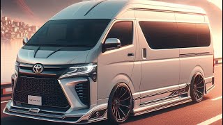 Toyota Hiace Van 2025 First look interior And exterior  2025 Toyota Hiace Luxury van [upl. by Rialc]