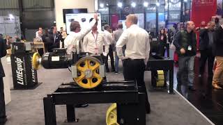 Interlift 2019 Augsburg Biggest fair Messe of lifts in Germany [upl. by Ailes965]