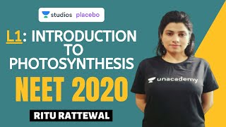 L1 Introduction to Photosynthesis  Photosynthesis Complete NCERT Review  Target NEET 2020 [upl. by Tedi]