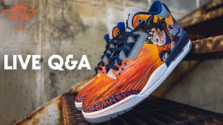 AMA Custom Sneaker Livestream [upl. by Alrep]