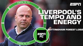 Liverpools tempo and energy was VERY LOW 😧  Mario Melchiot on the Nottingham Forest loss  ESPN FC [upl. by Llehsim795]