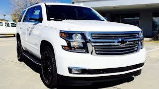 2016 Chevrolet Tahoe LTZ Full Review Start Up Exhaust Short Drive [upl. by Ardnoel]