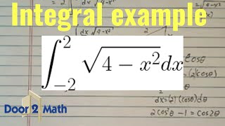 HOW TO INTEGRATE A SQUARE ROOT  Definite Integral  Calculus [upl. by Sirahs674]