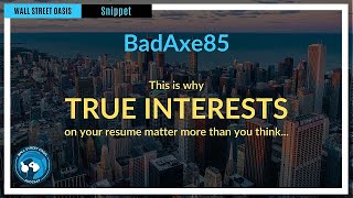 This is why true interests on your resume matter more than yo think  Episode 69 Highlights [upl. by Schramke235]