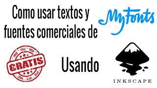 Como usar textos y fuentes comerciales de myfontscom gratis [upl. by Teri112]