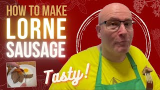 How to make lorne sausage [upl. by Anauqcaj355]