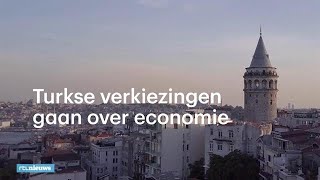 De Turkse verkiezingen gaan over de economie  RTL NIEUWS [upl. by Yrekcaz]