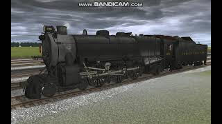 Pennsylvania Railroad 1361 Q2s 3 Chime 3Part Echo [upl. by Coulter]