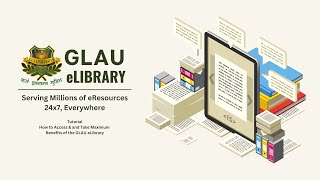 GLA University eLibrary  Tutorial I Refread [upl. by Yreffoeg458]