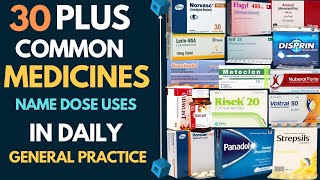 Common Medicines For General Medical Practice Name and Uses [upl. by Ahsienod]