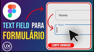 Como criar um INPUT FIELD para seu FORMULÁRIO no Figma [upl. by Balthazar955]