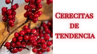 Cerezas Navideñas de tendencia [upl. by Gnilrac]