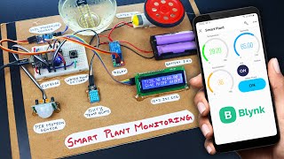 New Blynk IOT Smart Plant Monitoring System [upl. by Coats]