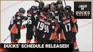 The Ducks 2425 Schedule Has Been Released [upl. by Ulyram]