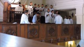 Magnificat G B Pergolesi  Coro del Seminario Nuestra Señora Corredentora FSSPX Argentina [upl. by Eetsim]