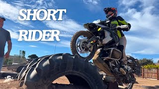 R 1250 GS Short Girl Big Adventure Offroad training with Jocelin Snow Day 1 [upl. by Scharff]