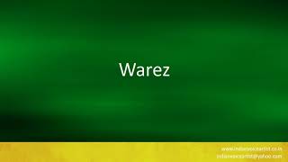 How to pronounce the words quotWarezquot [upl. by Chet]