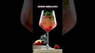 Raspberry Limoncello Spritz cocktails drink spritz limoncello [upl. by Bohi]