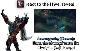 Champions react to the Hwei Reveal [upl. by Blanding]