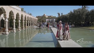 Most beautiful Indian wedding in Palais Namaskar Marrakech [upl. by Etteniotna932]