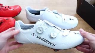 Specialized SWorks 7 shoes unboxed [upl. by Eissed]