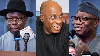 Embittered Oshiomole Exposes Amaechi amp Fayemis Role In His Removal As Chairman While Buhari Watched [upl. by Rai]