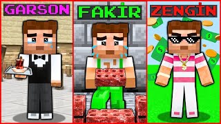 GARSONLUKTAN ZENGİNLİĞE DOĞRU ALİNİN HAYATI 😂  Minecraft [upl. by Nylyahs]