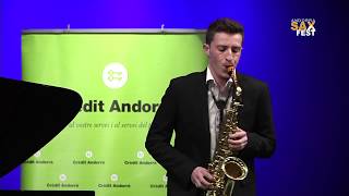 PAU IGNACIO ROIG  2nd ROUND  III ANDORRA INTERNATIONAL SAXOPHONE COMPETITION 2016 [upl. by Moreville]