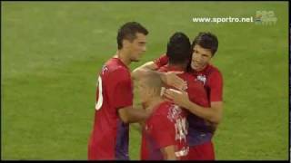 Steaua  TSKA Sofia 20  rezumat 18082011  HD [upl. by Annahvas]