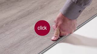 Installation of Skaben ClickVinyl flooring [upl. by Lena]