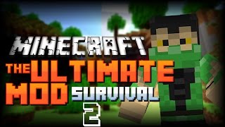 Ultimate Mod Survival II  7 Normalnie Boss  Wielgaśny Kret LOL [upl. by Frentz]