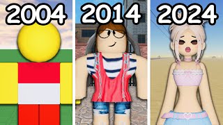 I Played 20 Years of Roblox Games [upl. by Lasky]