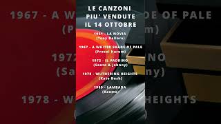 Le canzoni più vendute il 14 ottobre [upl. by Ormiston]