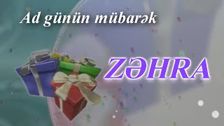 Zehra AD GUNUN MUBAREK [upl. by Charyl]