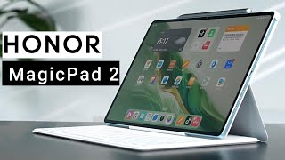 Honor MagicPad 2 With AI  OLED Display Flagship Chip amp Slim Body [upl. by Aneekan]