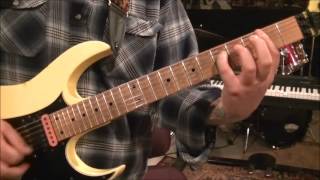 How to play EDISONS MEDICINE by TESLA  Guitar Lesson by Mike Gross  Tutorial [upl. by Bathsheeb]