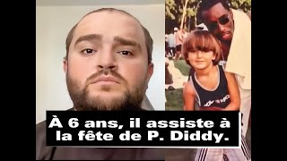 À 6 ans il assiste à une fête de PDiddy  aujourdhui il raconte son histoire [upl. by Rogerson]