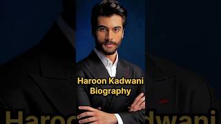 Haroon Kadwani Biography haroonkadwani jhoom jhoomdrama ruposh terimerikahani [upl. by Aleen]