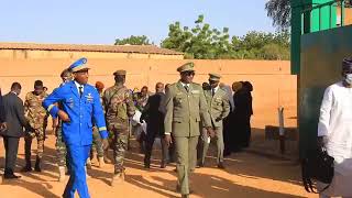 Cérémonie solennelle de la rentrée de lécole militaire supérieur du Niger [upl. by Rehpotisrhc]