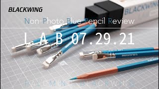 Review Legendary Palomino Blackwing LAB 072921 NonPhoto Blue Pencil Limited Edition [upl. by Cassaundra684]