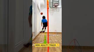 MINI AGILITY TRACK 🔥 SPEED 🌟 MUST TRY speedandagility exerciseathome sports [upl. by Helsie337]