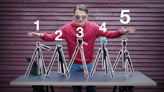 Best 5 travel tripods of 2024 [upl. by Ahsircal]